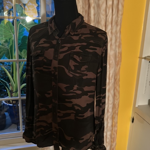 Highway Jeans fatigue button up collared shirt - Picture 2 of 14